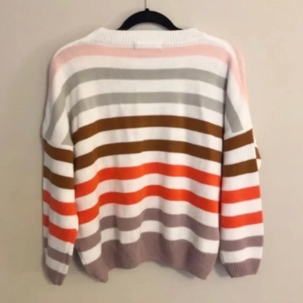 Chunky Knit Striped Sweater
